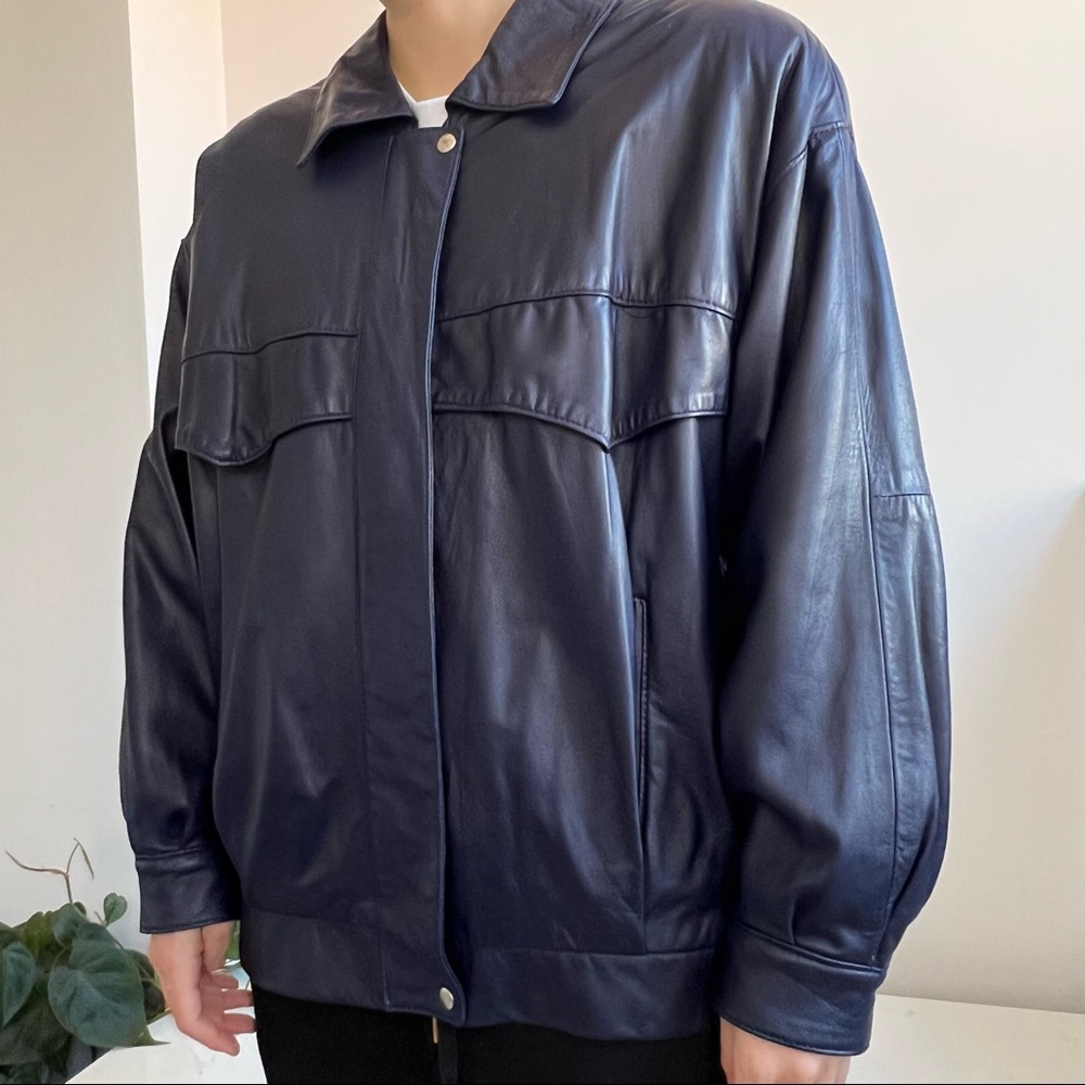 Vintage leather jacket